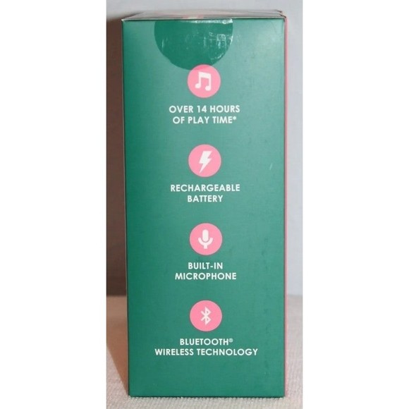 Packed Party Striped Bluetooth Wireless Headphones With Microphone New - Picture 3 of 6